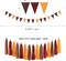 Brown Burgundy Orange Party-Decorations - 23pcs Fall Autumn Thanksgiving